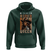 Melanin Rodeo Queen Hoodie African American Melanin Black Cowgirl