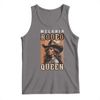 Melanin Rodeo Queen Tank Top African American Melanin Black Cowgirl
