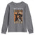 Melanin Rodeo Queen Youth Sweatshirt African American Melanin Black Cowgirl