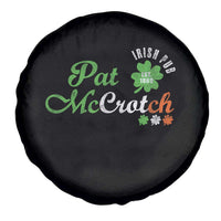 Pat McCrotch Irish Pub Spare Tire Cover St Patricks Day Drinking Humor
