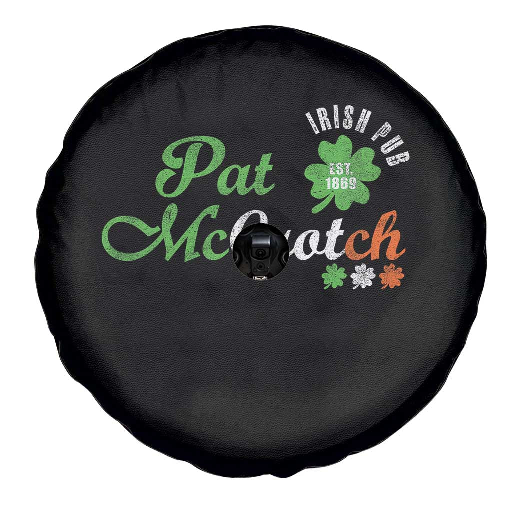 Pat McCrotch Irish Pub Spare Tire Cover St Patricks Day Drinking Humor