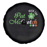 Pat McCrotch Irish Pub Spare Tire Cover St Patricks Day Drinking Humor