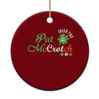 Pat McCrotch Irish Pub Ceramic Ornament St Patricks Day Drinking Humor