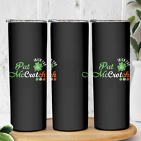 Pat McCrotch Irish Pub Skinny Tumbler St Patricks Day Drinking Humor