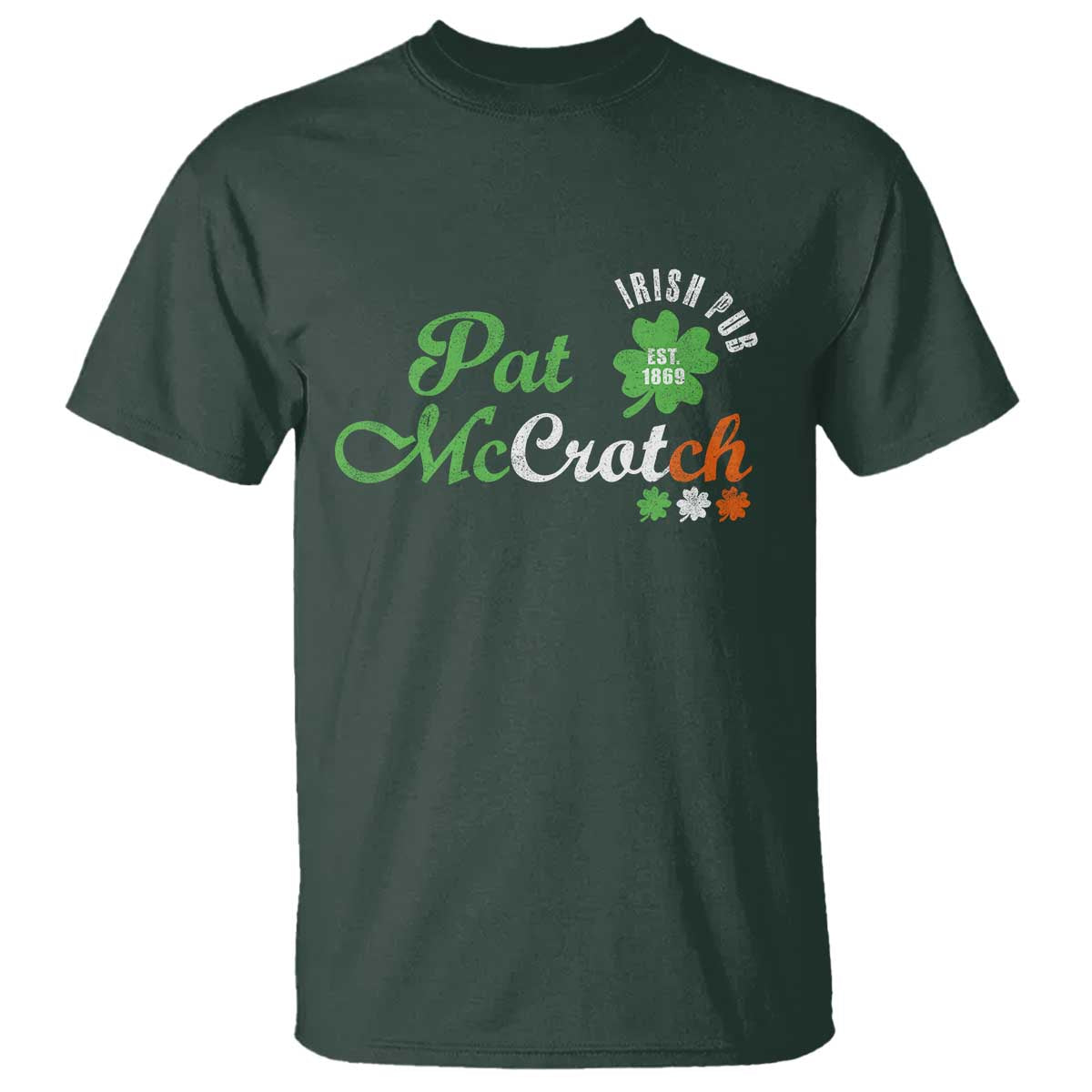 Pat McCrotch Irish Pub T Shirt St Patricks Day Drinking Humor