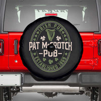 Pat McCrotch Irish Pub Spare Tire Cover St Patricks Day Dirty Adult Drinking