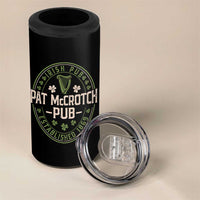 Pat McCrotch Irish Pub 4 in 1 Can Cooler Tumbler St Patricks Day Dirty Adult Drinking