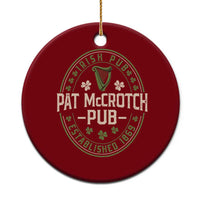 Pat McCrotch Irish Pub Ceramic Ornament St Patricks Day Dirty Adult Drinking