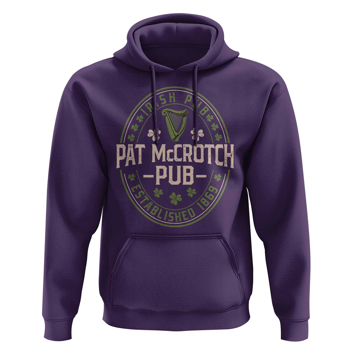 Pat McCrotch Irish Pub Hoodie St Patricks Day Dirty Adult Drinking