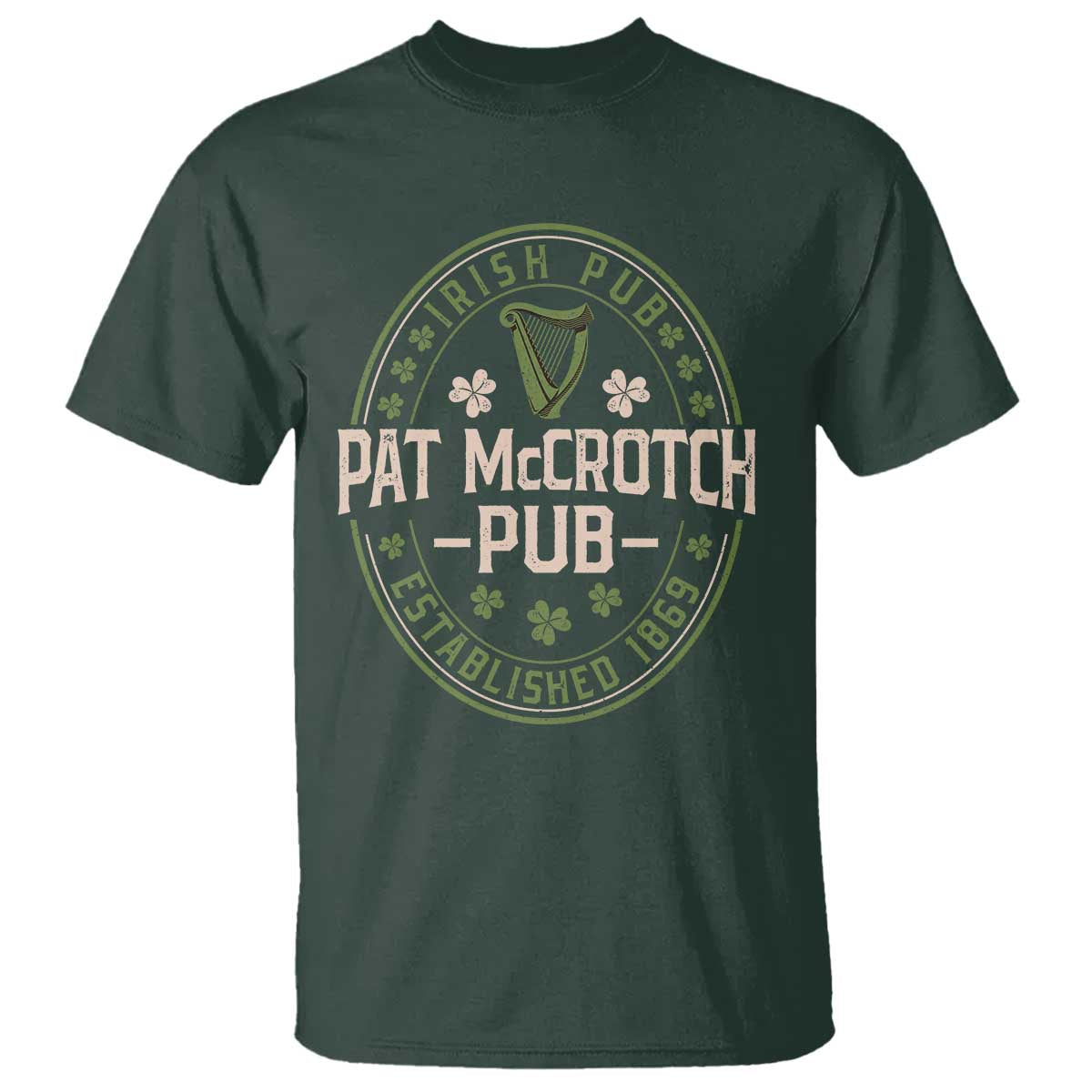 Pat McCrotch Irish Pub T Shirt St Patricks Day Dirty Adult Drinking