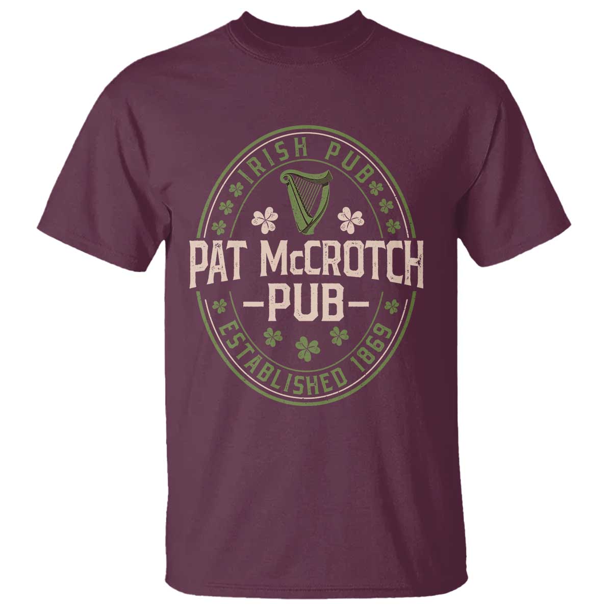 Pat McCrotch Irish Pub T Shirt St Patricks Day Dirty Adult Drinking