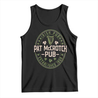 Pat McCrotch Irish Pub Tank Top St Patricks Day Dirty Adult Drinking