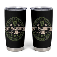 Pat McCrotch Irish Pub Tumbler Cup St Patricks Day Dirty Adult Drinking