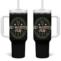 Pat McCrotch Irish Pub Tumbler With Handle St Patricks Day Dirty Adult Drinking