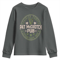 Pat McCrotch Irish Pub Youth Sweatshirt St Patricks Day Dirty Adult Drinking