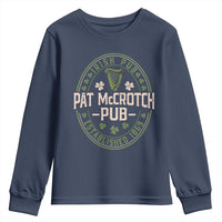 Pat McCrotch Irish Pub Youth Sweatshirt St Patricks Day Dirty Adult Drinking