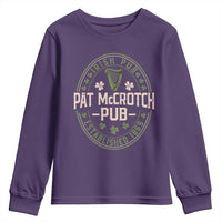 Pat McCrotch Irish Pub Youth Sweatshirt St Patricks Day Dirty Adult Drinking