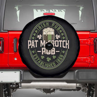 Funny Pat McCrotch Irish Pub Spare Tire Cover St Patricks Day Adult Humor Party Drinking