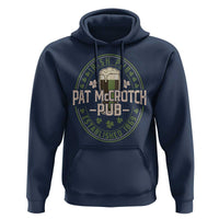 Funny Pat McCrotch Irish Pub Hoodie St Patricks Day Adult Humor Party Drinking