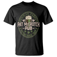 Funny Pat McCrotch Irish Pub T Shirt St Patricks Day Adult Humor Party Drinking