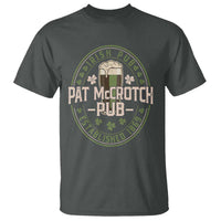 Funny Pat McCrotch Irish Pub T Shirt St Patricks Day Adult Humor Party Drinking