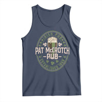 Funny Pat McCrotch Irish Pub Tank Top St Patricks Day Adult Humor Party Drinking