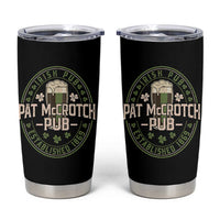 Funny Pat McCrotch Irish Pub Tumbler Cup St Patricks Day Adult Humor Party Drinking