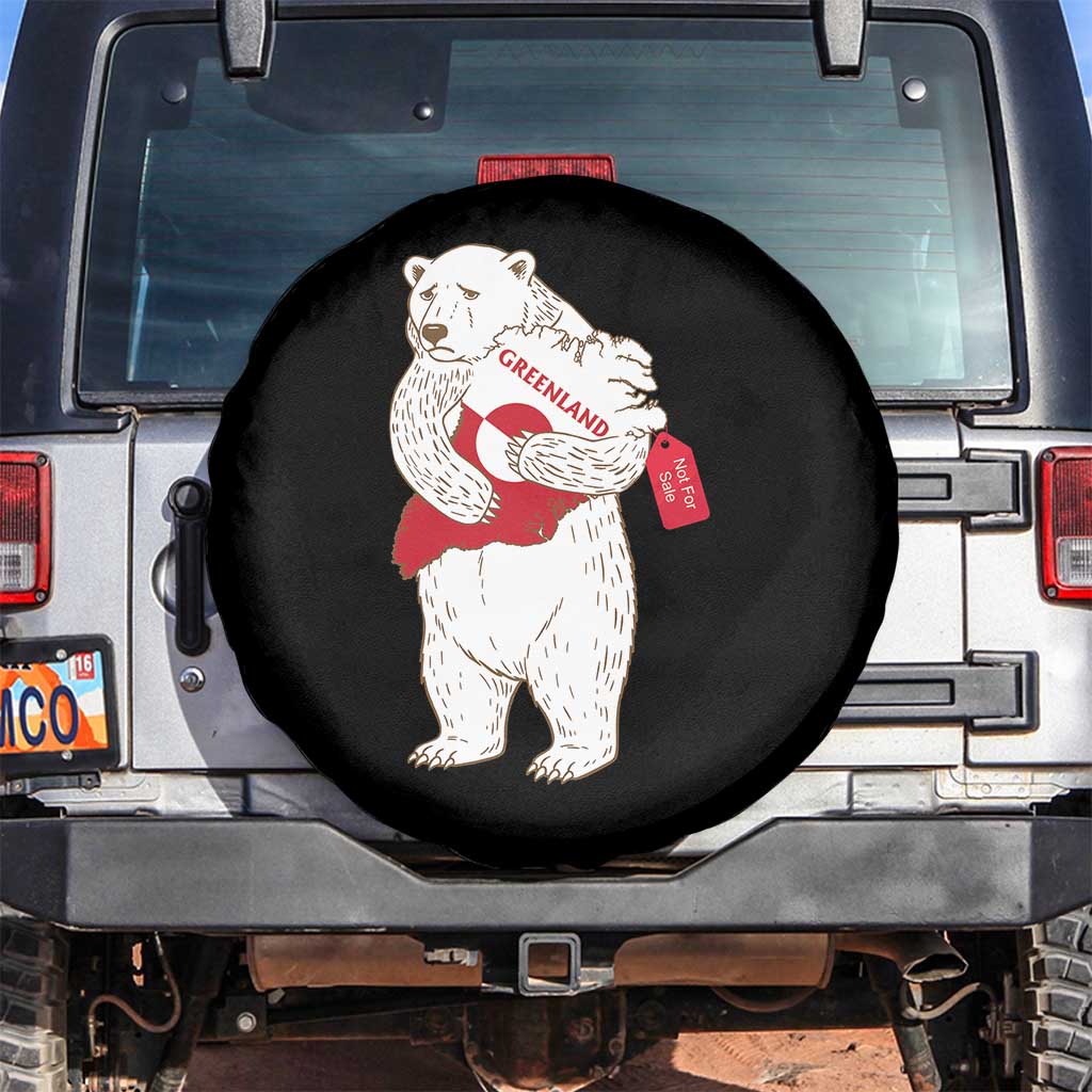 Greenland Is Not For Sale Spare Tire Cover Greenland Bear Hug
