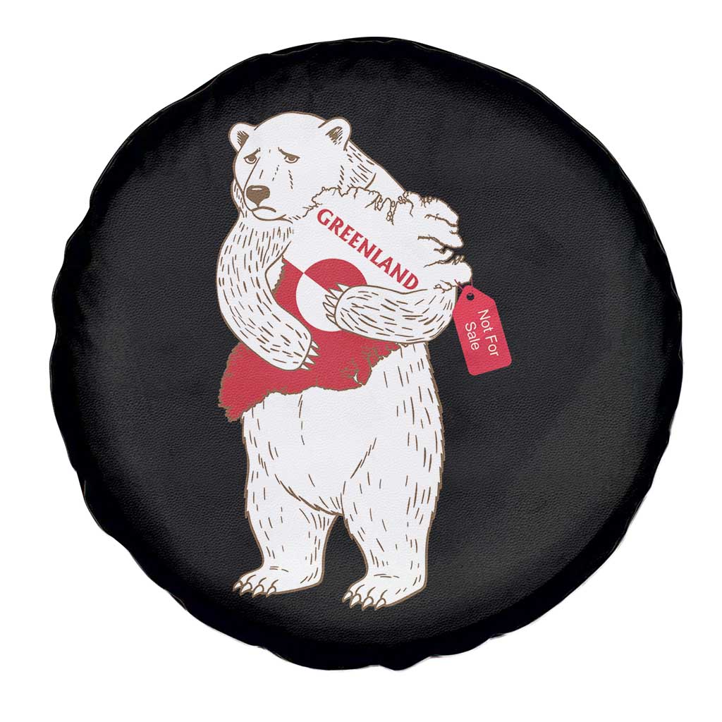 Greenland Is Not For Sale Spare Tire Cover Greenland Bear Hug