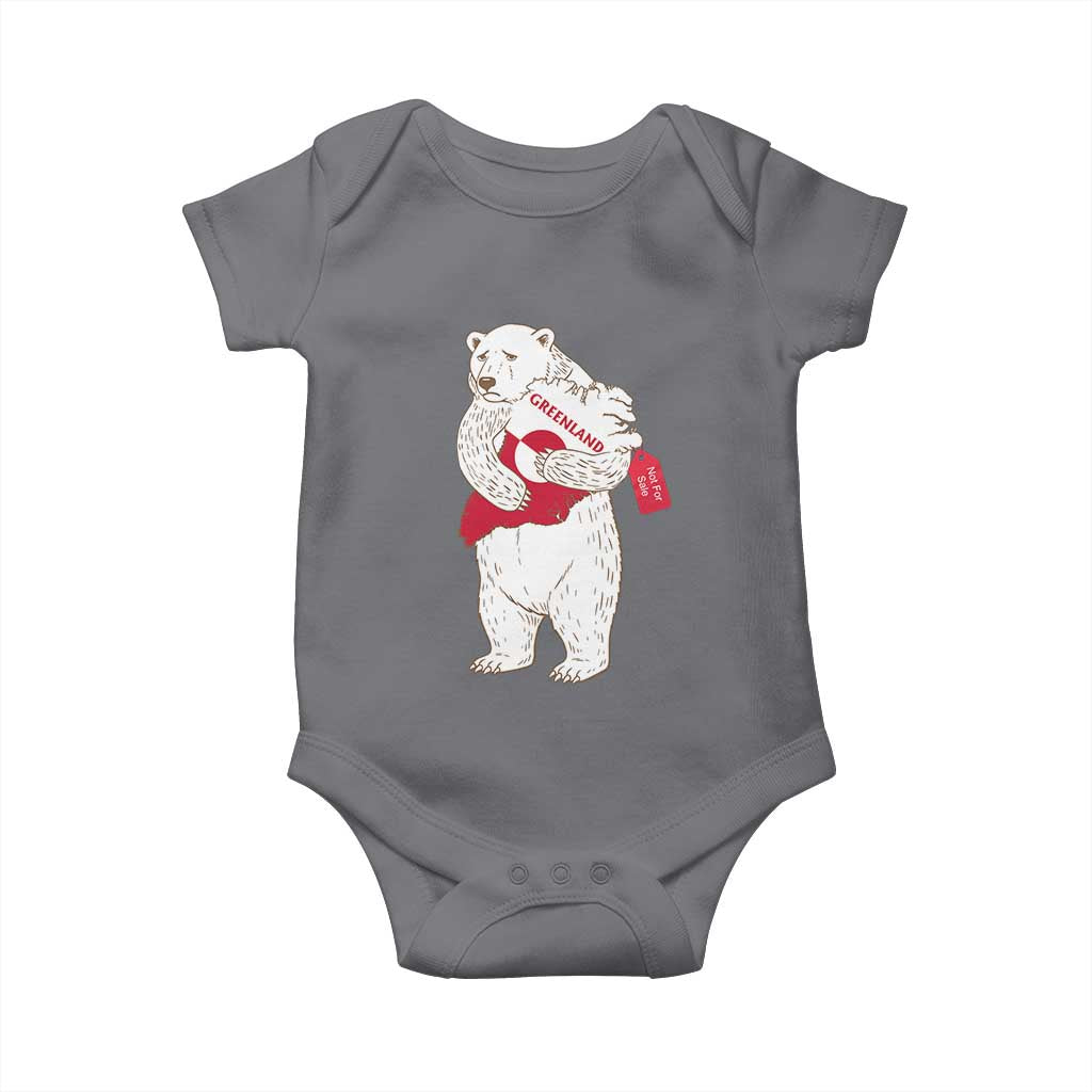 Greenland Is Not For Sale Baby Onesie Greenland Bear Hug