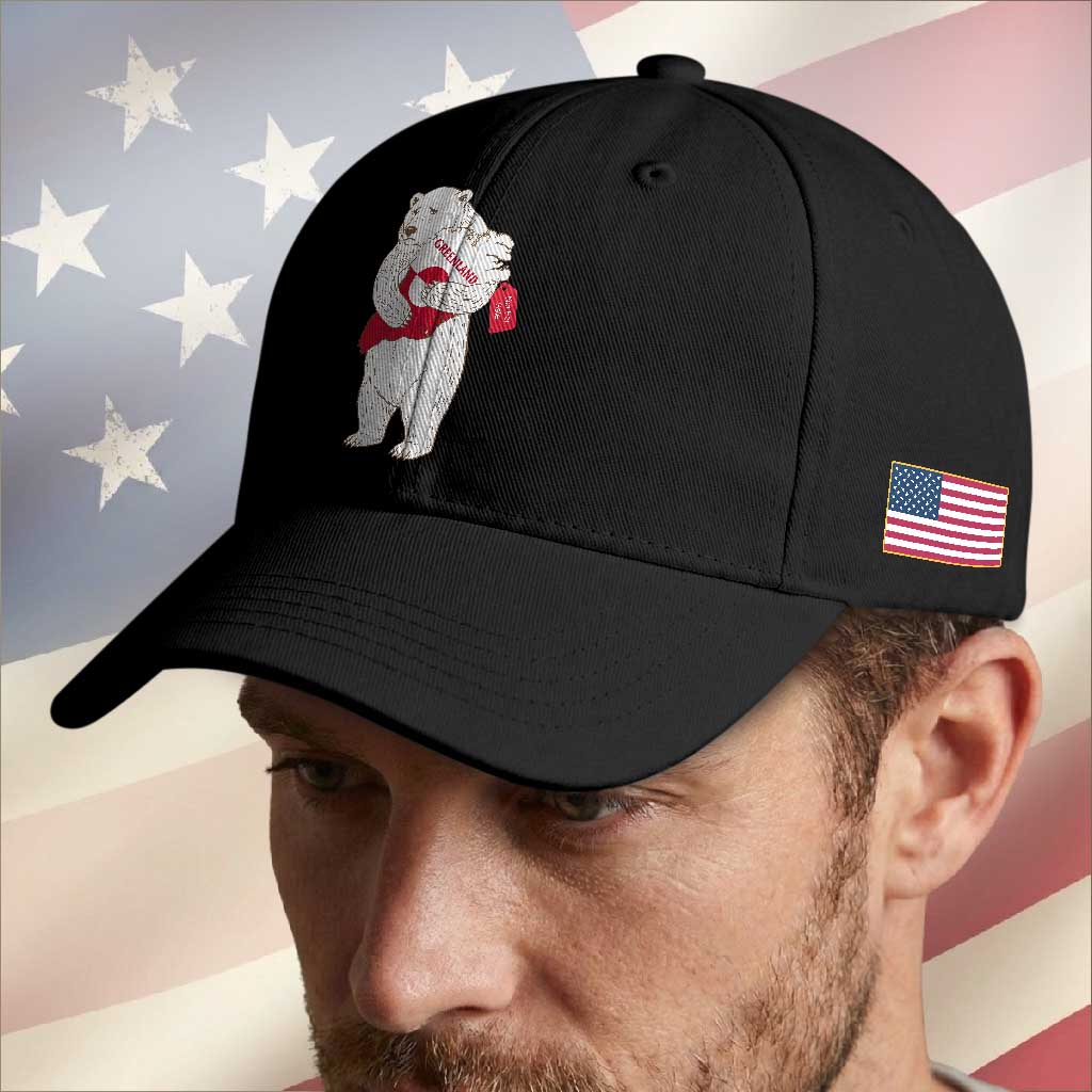 Greenland Is Not For Sale Baseball Cap Greenland Bear Hug