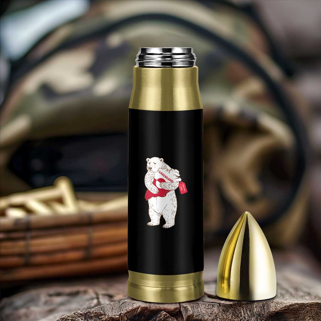 Greenland Is Not For Sale Bullet Tumbler Greenland Bear Hug