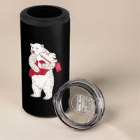 Greenland Is Not For Sale 4 in 1 Can Cooler Tumbler Greenland Bear Hug