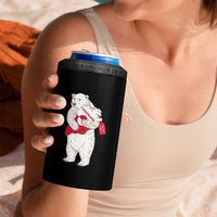Greenland Is Not For Sale 4 in 1 Can Cooler Tumbler Greenland Bear Hug