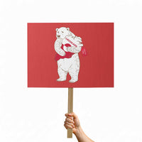 Greenland Is Not For Sale Protest Sign Greenland Bear Hug