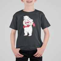 Greenland Is Not For Sale T Shirt For Kid Greenland Bear Hug