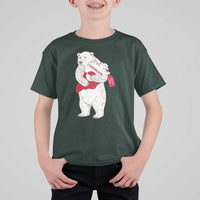 Greenland Is Not For Sale T Shirt For Kid Greenland Bear Hug