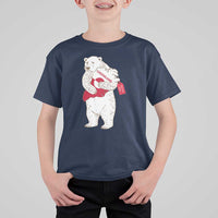 Greenland Is Not For Sale T Shirt For Kid Greenland Bear Hug