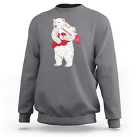 Greenland Is Not For Sale Sweatshirt Greenland Bear Hug