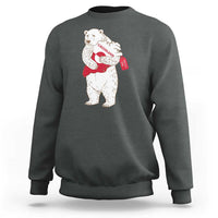 Greenland Is Not For Sale Sweatshirt Greenland Bear Hug