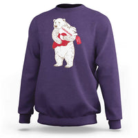 Greenland Is Not For Sale Sweatshirt Greenland Bear Hug