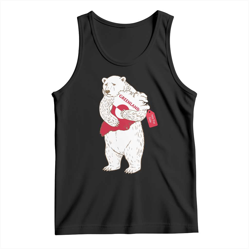 Greenland Is Not For Sale Tank Top Greenland Bear Hug