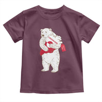 Greenland Is Not For Sale Toddler T Shirt Greenland Bear Hug