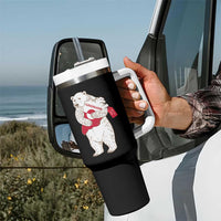 Greenland Is Not For Sale Tumbler With Handle Greenland Bear Hug