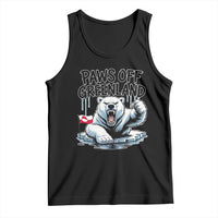 Paws Off Greenland Tank Top Resist Polar Bear Political Satire