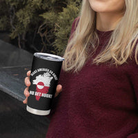 Nu Det Nuuk Make America Go Away Tumbler Cup Support Greenland Political Statement