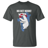 Nu Det Nuuk Nows Enough T Shirt Funny Saying Bear Greenlandic Flag