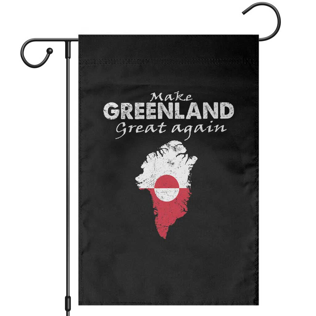 Make Greenland Great Again Garden Flag Act USA 51st State Greenland