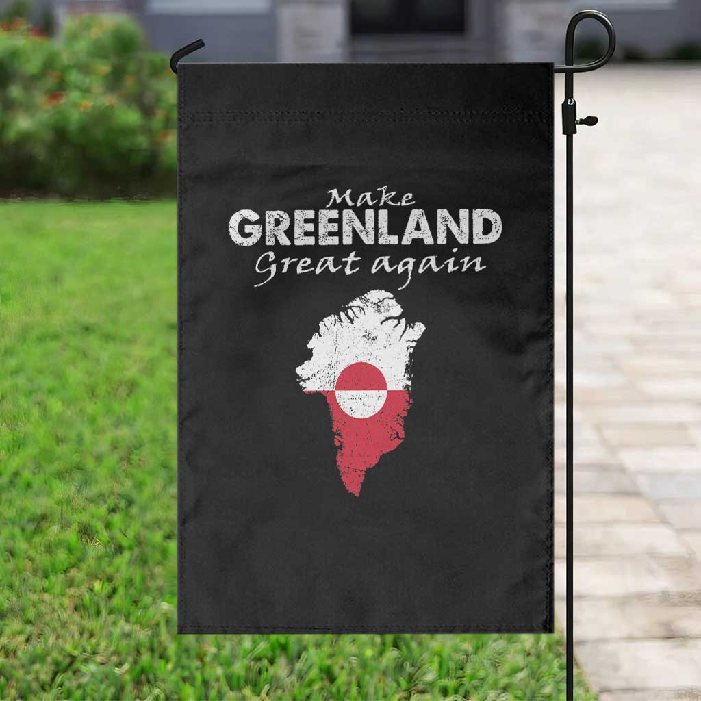 Make Greenland Great Again Garden Flag Act USA 51st State Greenland