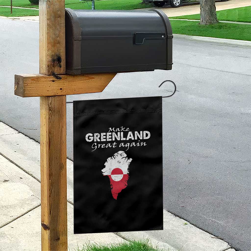 Make Greenland Great Again Garden Flag Act USA 51st State Greenland